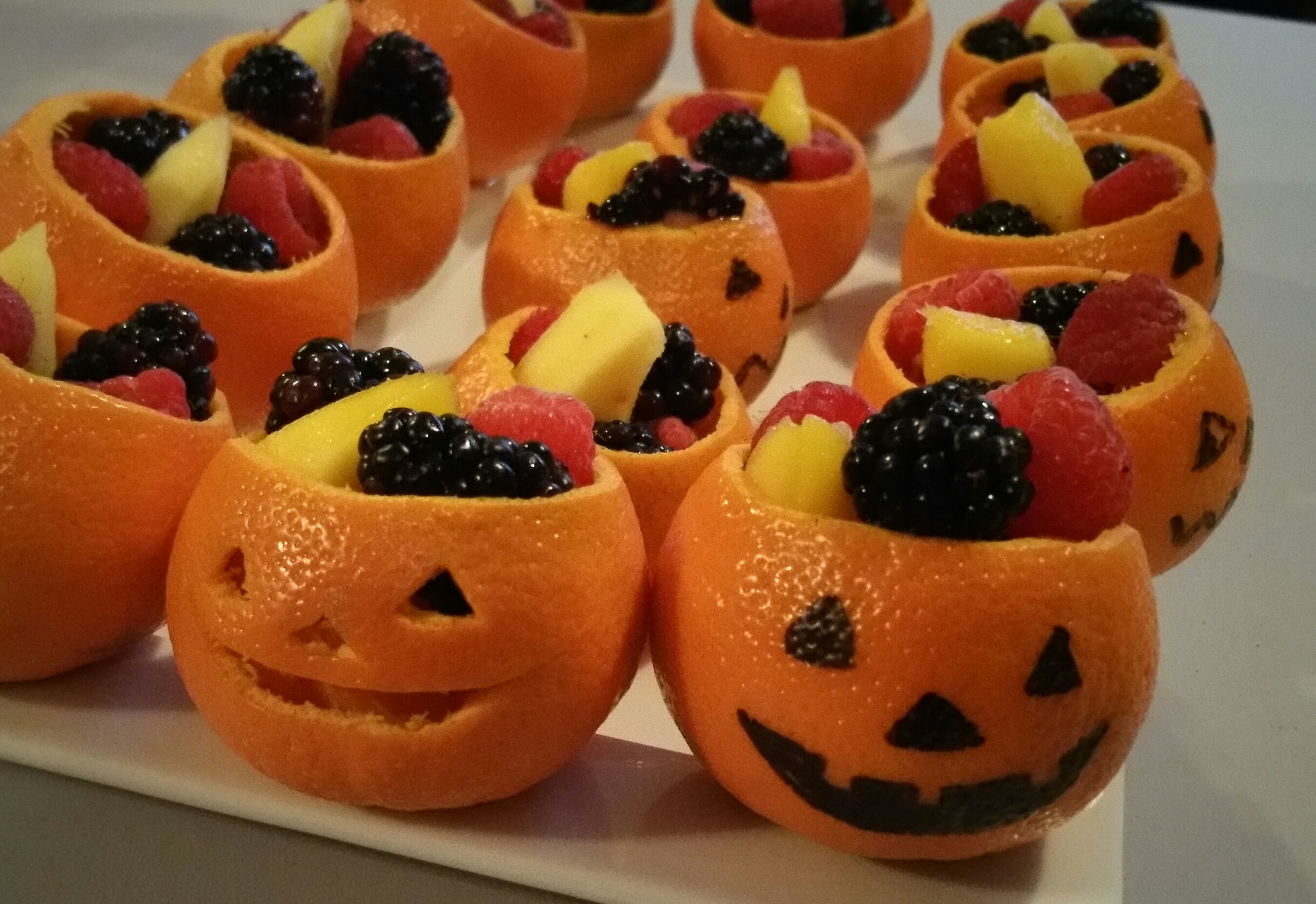 Image result for halloween fruit ideas
