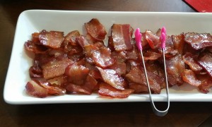 Bacon on Platter 5