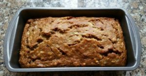 Banana Bread--Baked