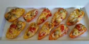 Mini Stuffed Sweet Peppers